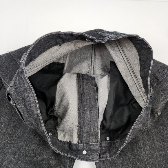 Knockout KO Jeans Mens 36x33 Vintage Y2K Black Easy Fit Hip Hop Streetwear - Picture 5 of 9